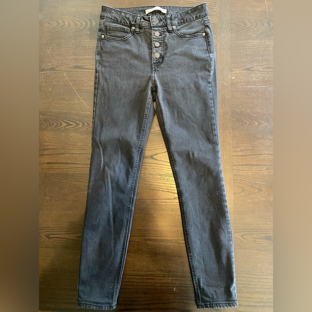 Black Lauren Conrad High-Rise Skinny-Size 2